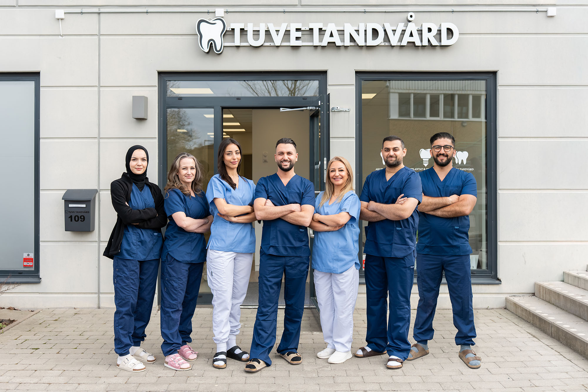Teamet på Tuve Tandvård